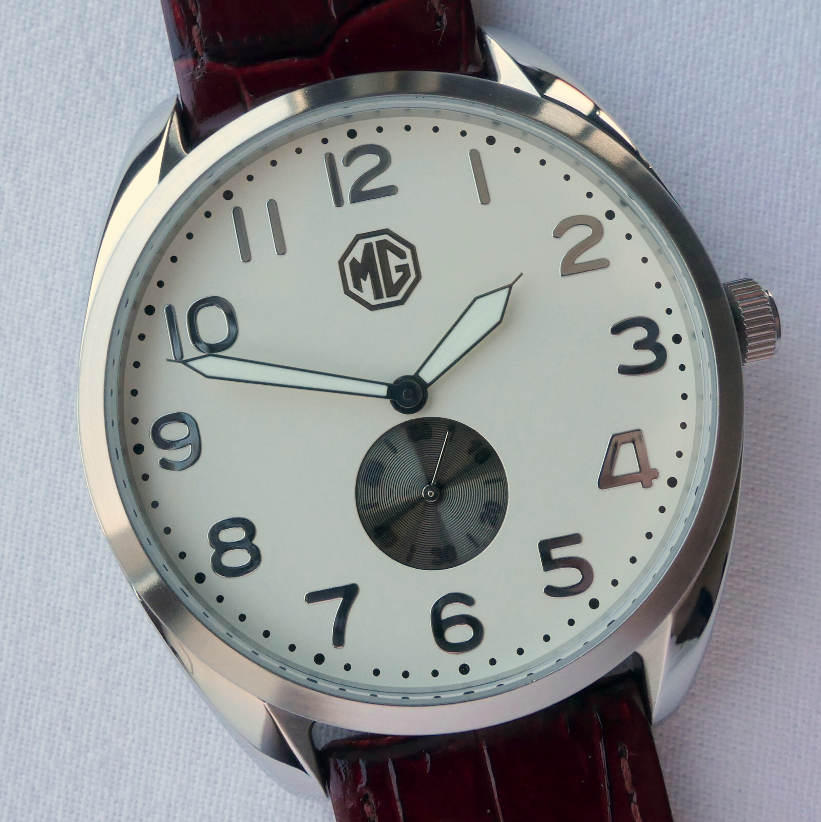 MG Morris Garages BMC MGA MGB Classic Aviator Driver Sport Car Accessory Watch