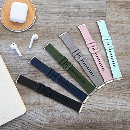 3 Pack Replacement Band for Fitbit Versa 3 Fitbit Sense Bracelet Watch Strap [L]