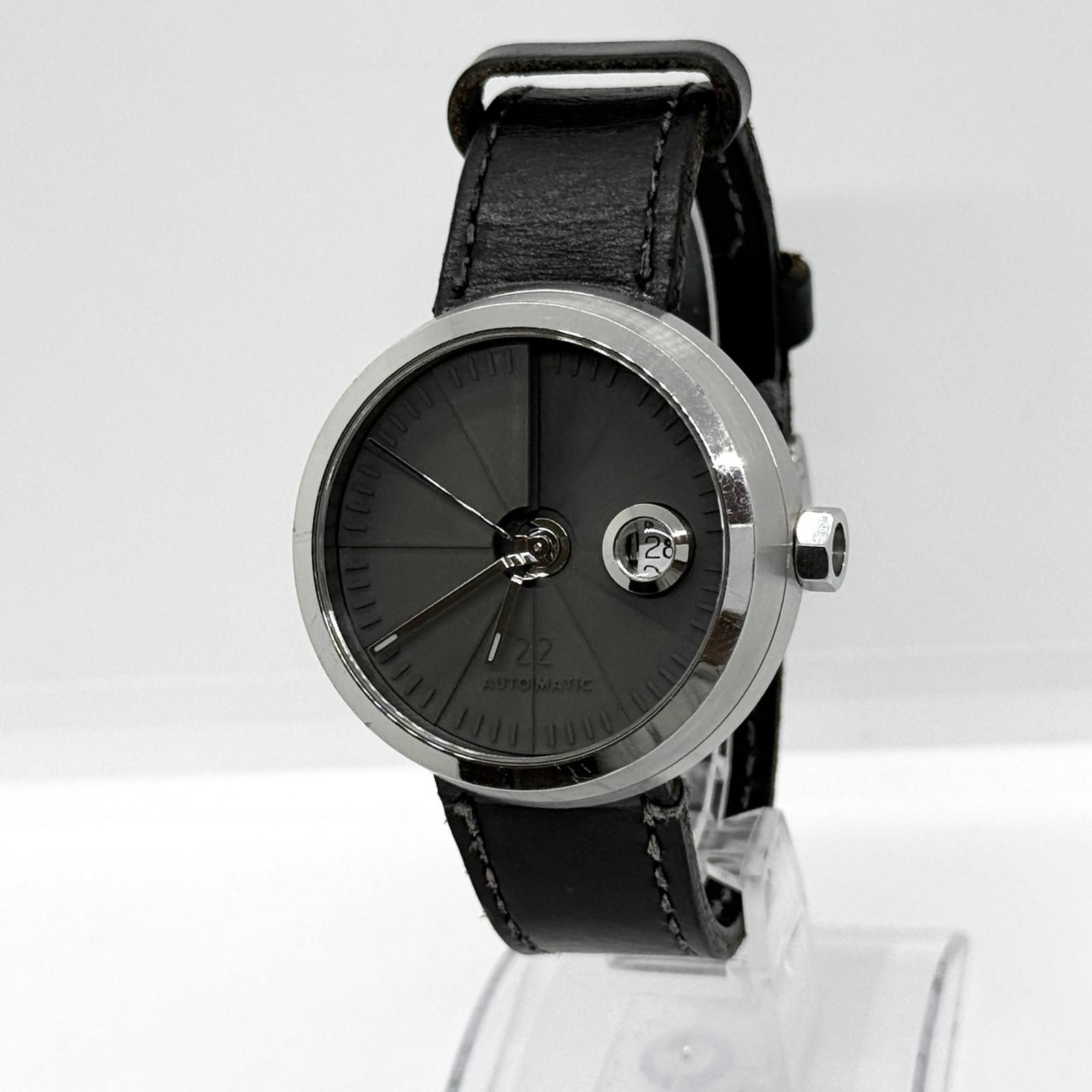 22STUDIO 4D Concrete Watch Men’s Automatic Grey From Japan