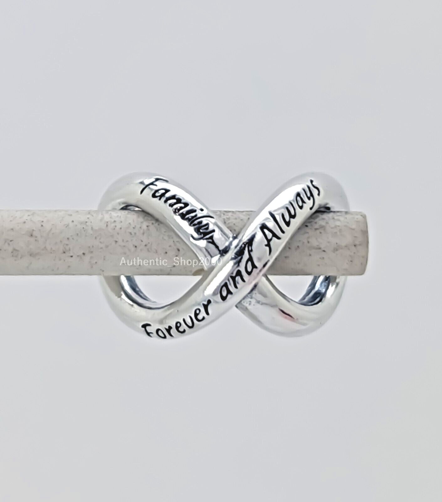 New 100% Authentic PANDORA 925 ale Forever & Always Infinity Charm 793243C00