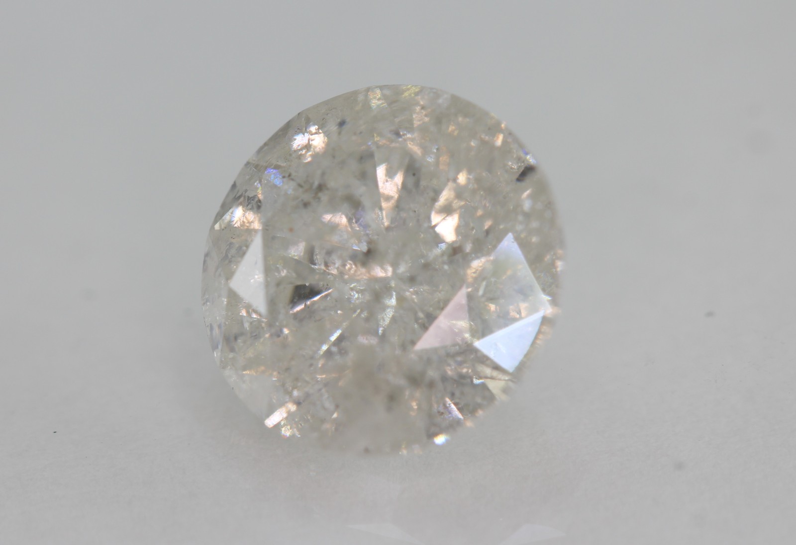 Certified 3.17 Carat G Color Round Brilliant Natural MINED Loose Diamond 9.36mm