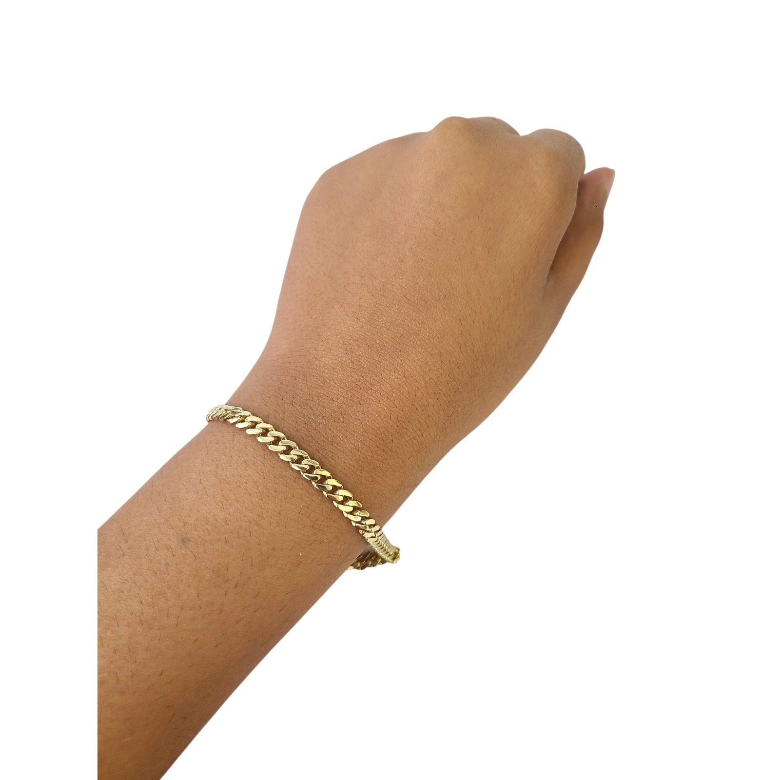 10k Real Gold Miami Cuban Bracelet 5.5mm Link 8″ inch Men Gift Special