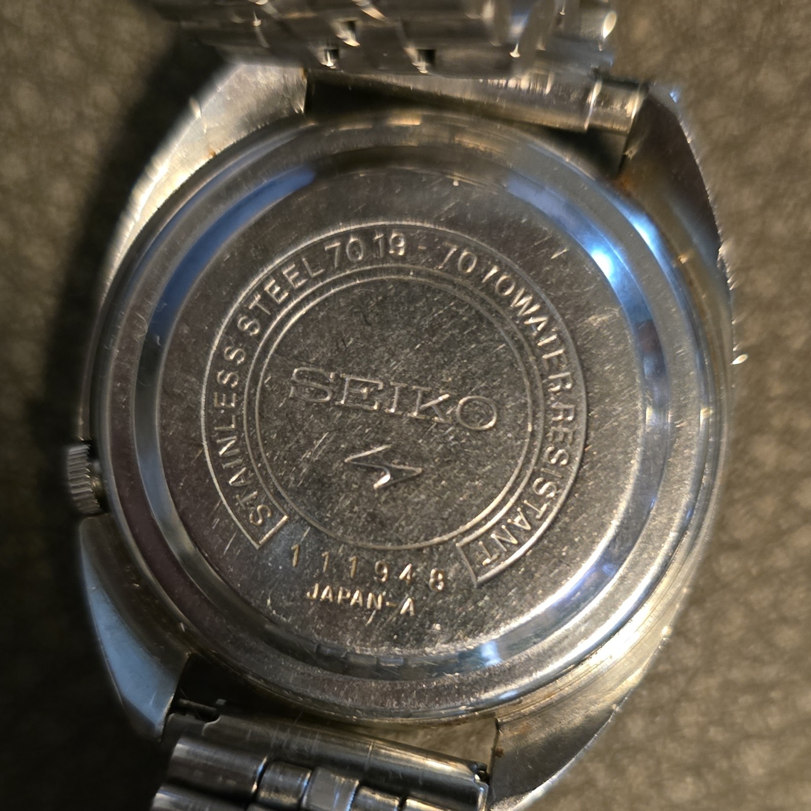 Seiko 5 Actus Men’s Automatic 21J Silver Dial Day/Date SS Bracelet Watch