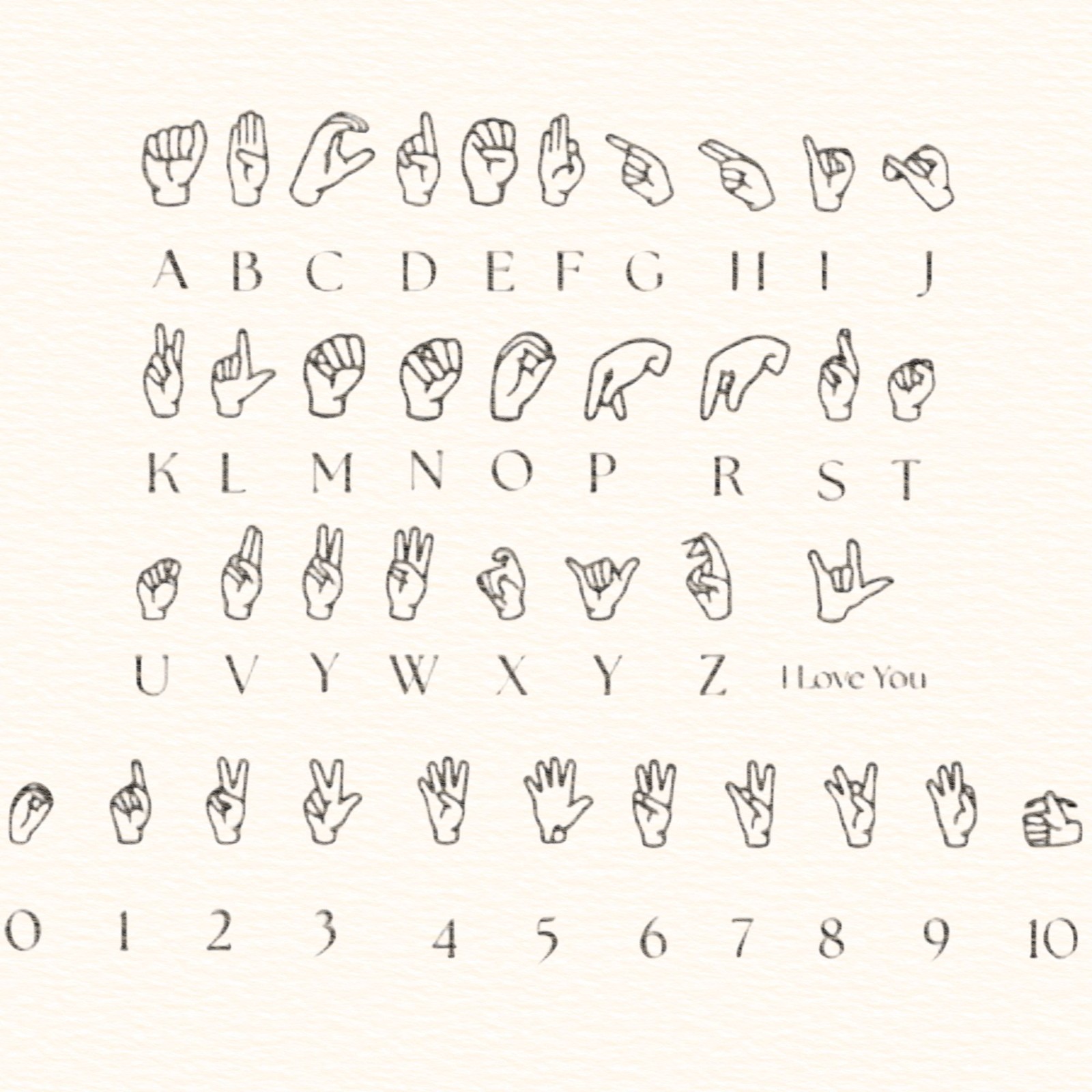 ASL American Sign Language I Love You 925 Sterling Silver Bracelet Adjustable