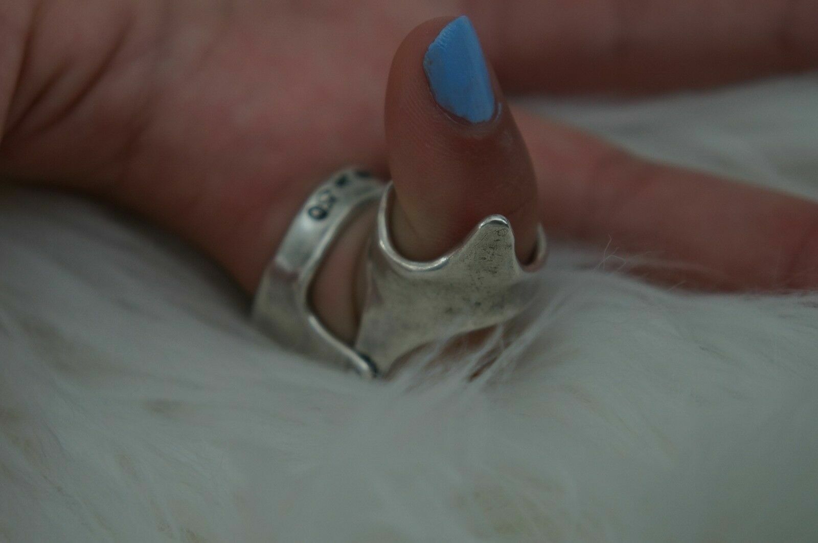 NEW UNO de 50 ARMOR Full Finger Silver Hinged Ring 6.5 7 7.5 8 8.5 9 S M L XL