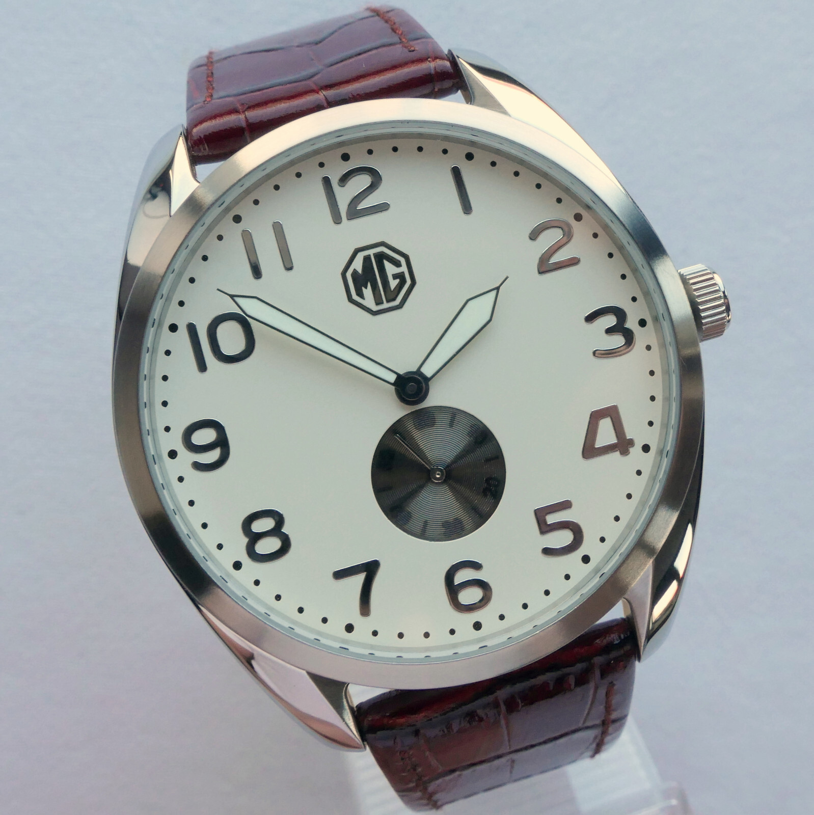 MG Morris Garages BMC MGA MGB Classic Aviator Driver Sport Car Accessory Watch