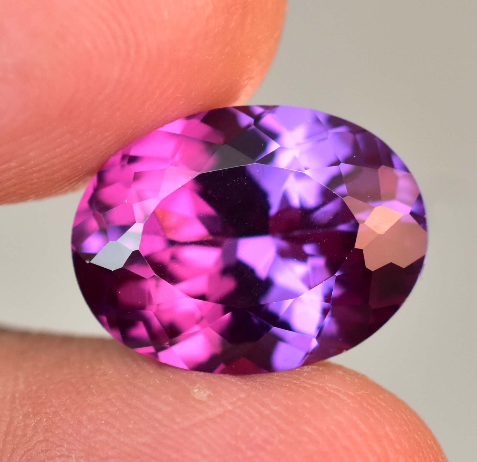 Natural 11.75 Ct Boysenberry Sapphire AGL Certified Stunning Loose Gemstone