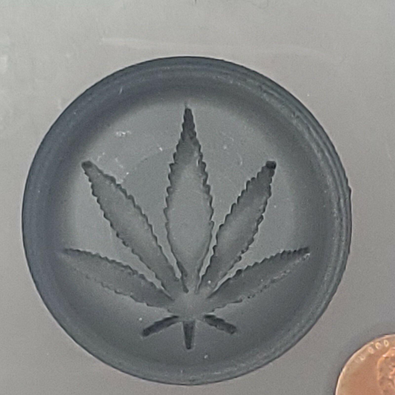 Pot Leaf 3D Graphite Ingot Mold for Casting Gold Silver Copper Tin Pewter Metal