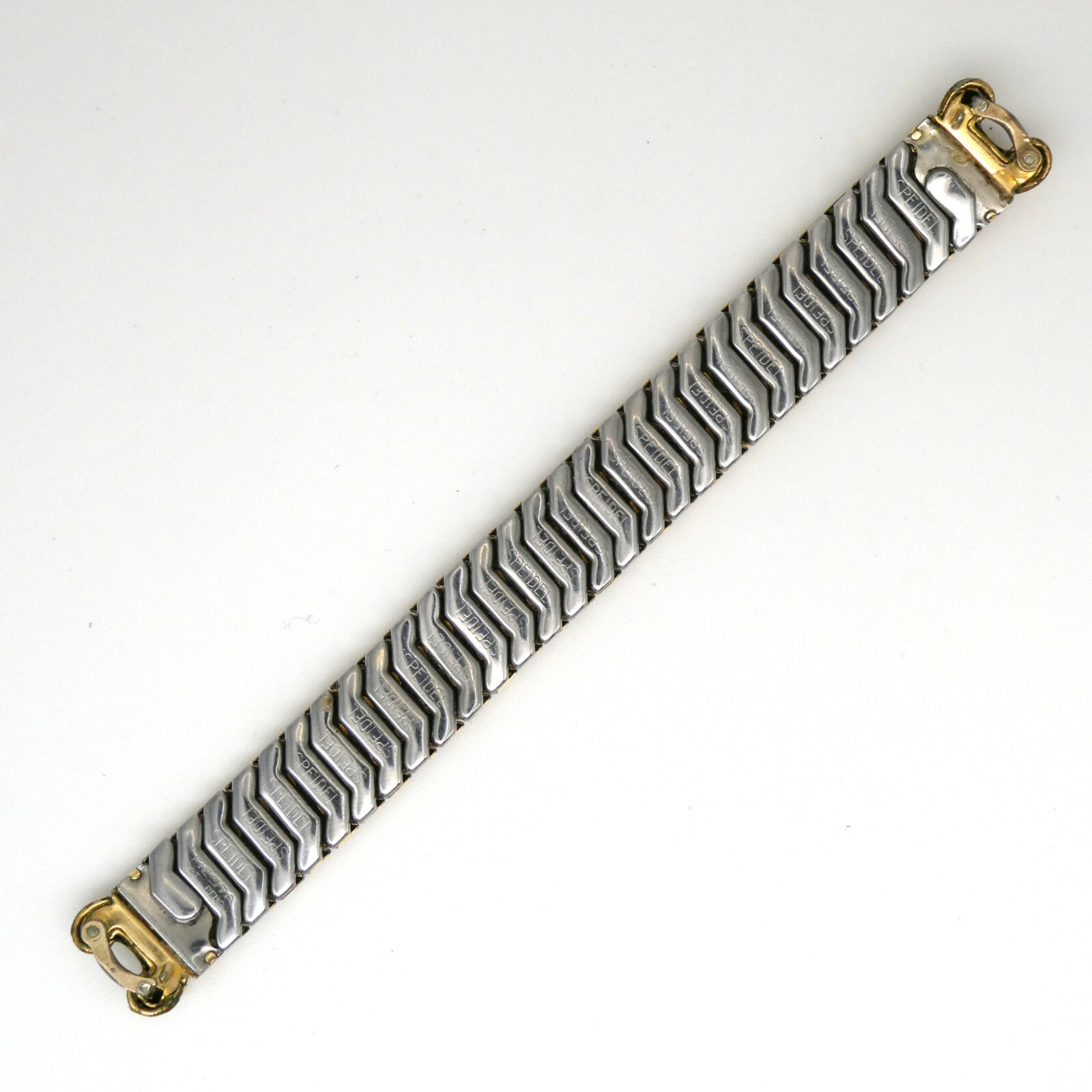 Vintage Speidel 13.7 mm gold filled wristwatch expansion bracelet