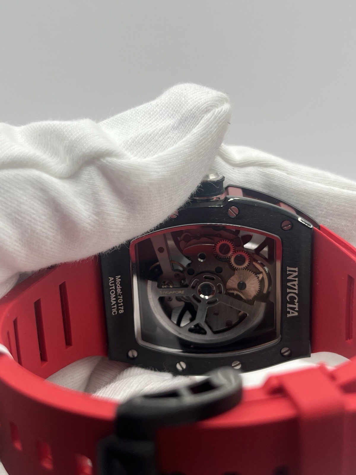 🌎 Invicta S1 Rally Interstellar Mens Automatic Watch Red & Black