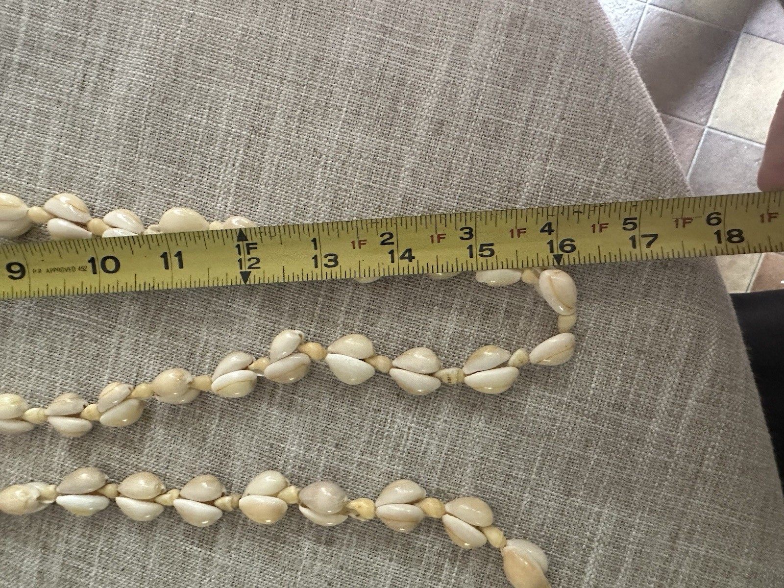 Vintage Lot Of 2 Necklaces Cowrie Conch Shell Hawaiian Tropical Chunky Long Lei