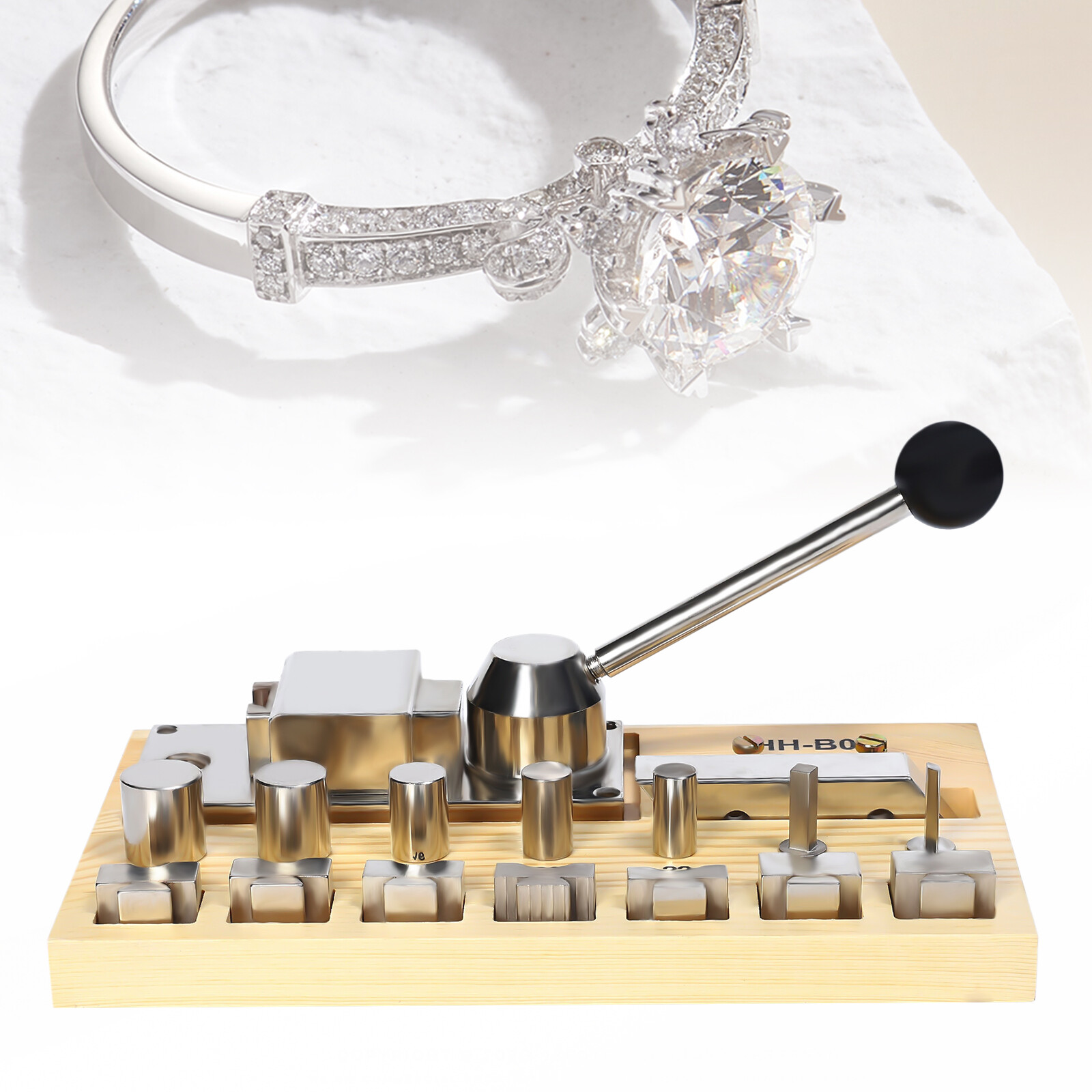 Ring Bending Bender Shaping Machine Handle Shape Rings Jewelry Making Tool