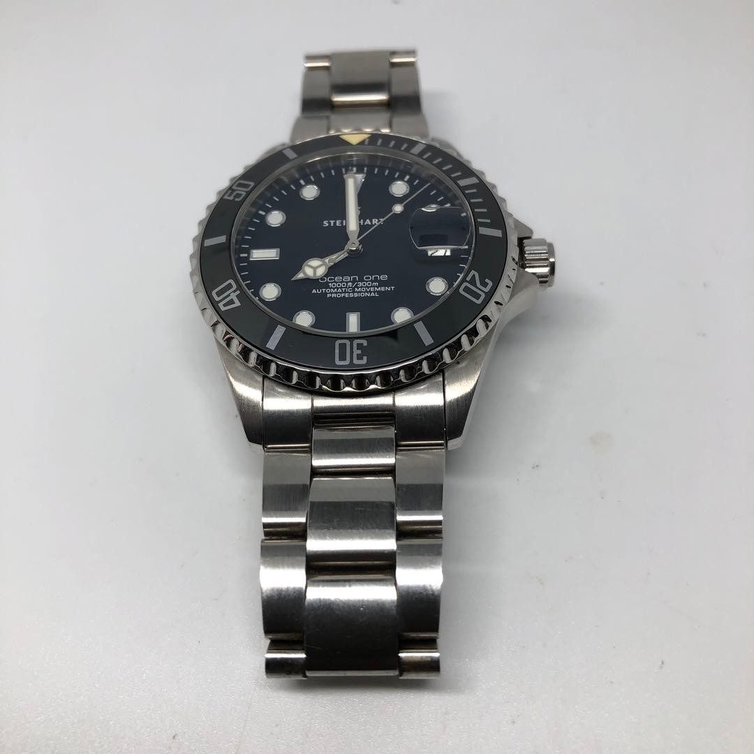 STEINHART Ocean ONE Brown Dial Automatic Diver 300m Swiss Made Set