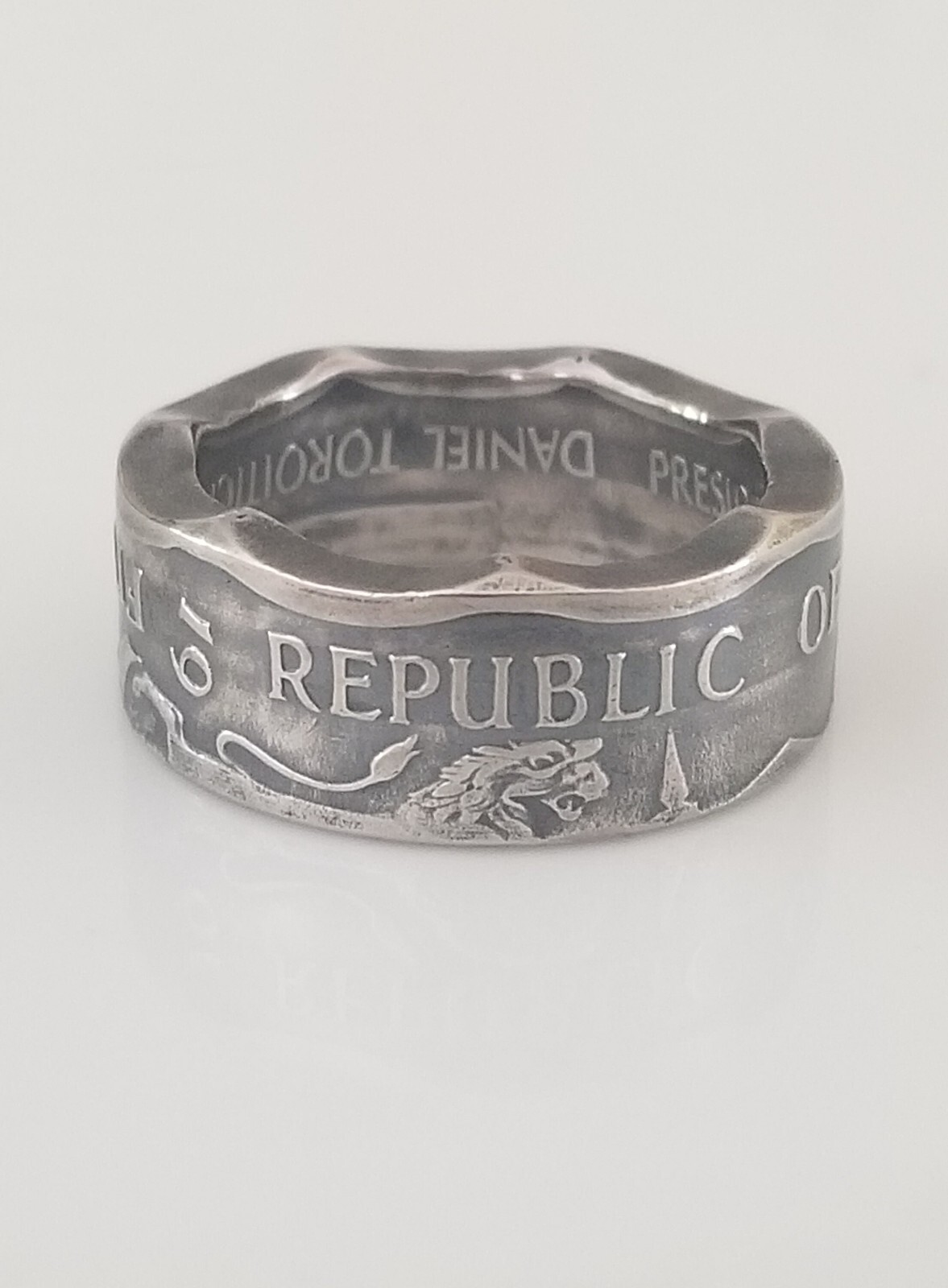 Kenya Coin Ring | Kenya 5 Shillings Ring | Handmade Ring | Travel Gift | Unique