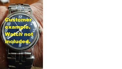 16-22mm Silver Tone Stainless Steel Security Clasp Bracelet Link Watch Band