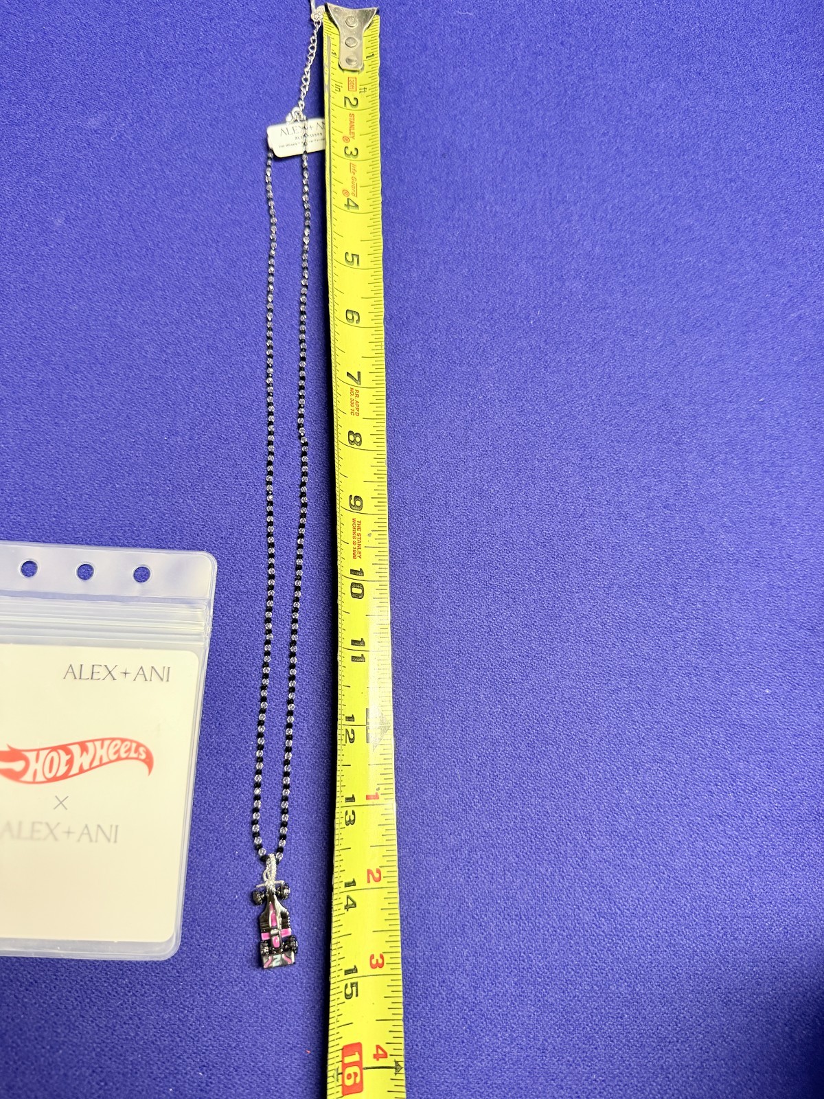 Alex and Ani Hot Wheels Racecar Pendant Necklace New