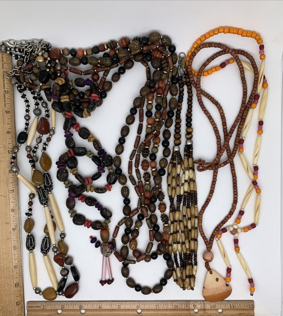 Lot of Necklaces Vintage – Fun Colorful Chunky Beaded Every Occasion OVER 3 LBS