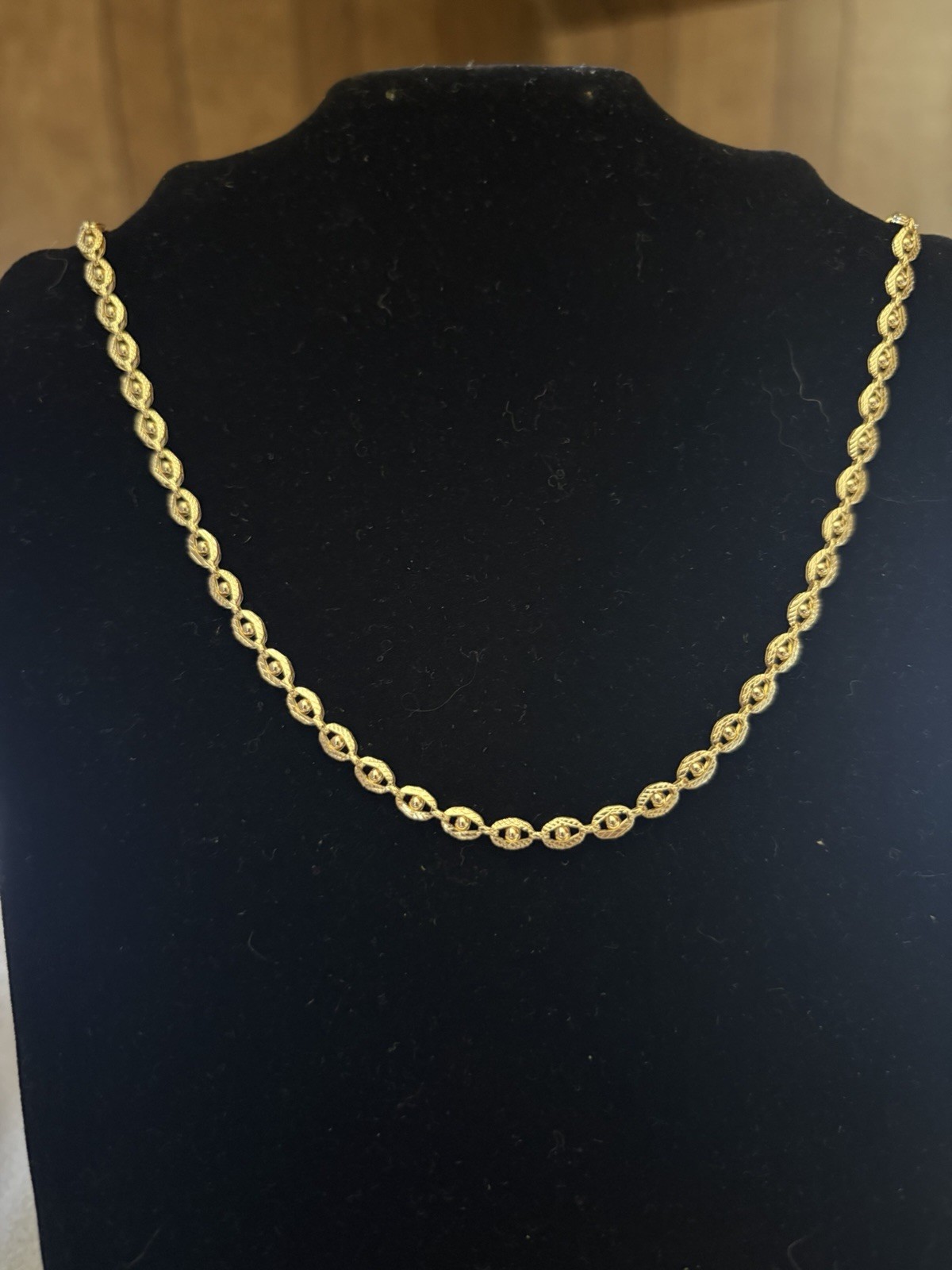 22” Evil Eye Link Gold Filled Chain