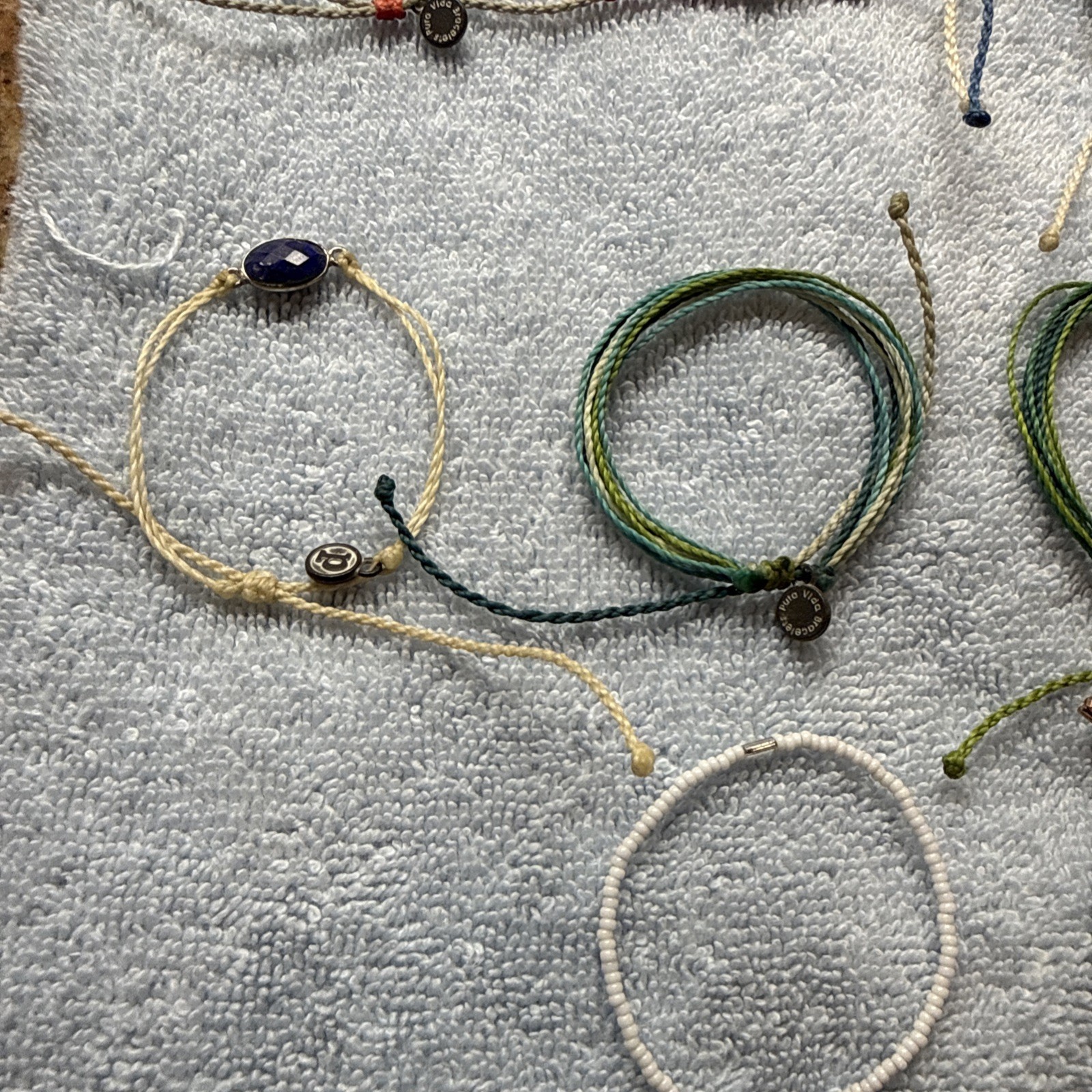 Lot of 10 Pura Vida Adjustable Slide Bracelets