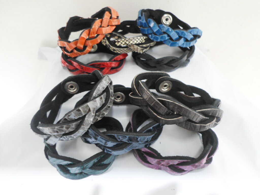SNAKE SKIN BRACELETS