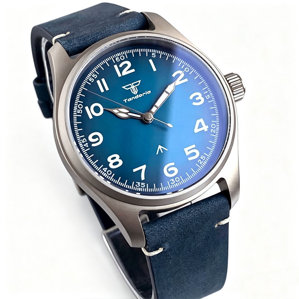 Tandorio 39mm Arabic Luminous 20ATM Sapphire Automatic Japan NH35A Men Watch