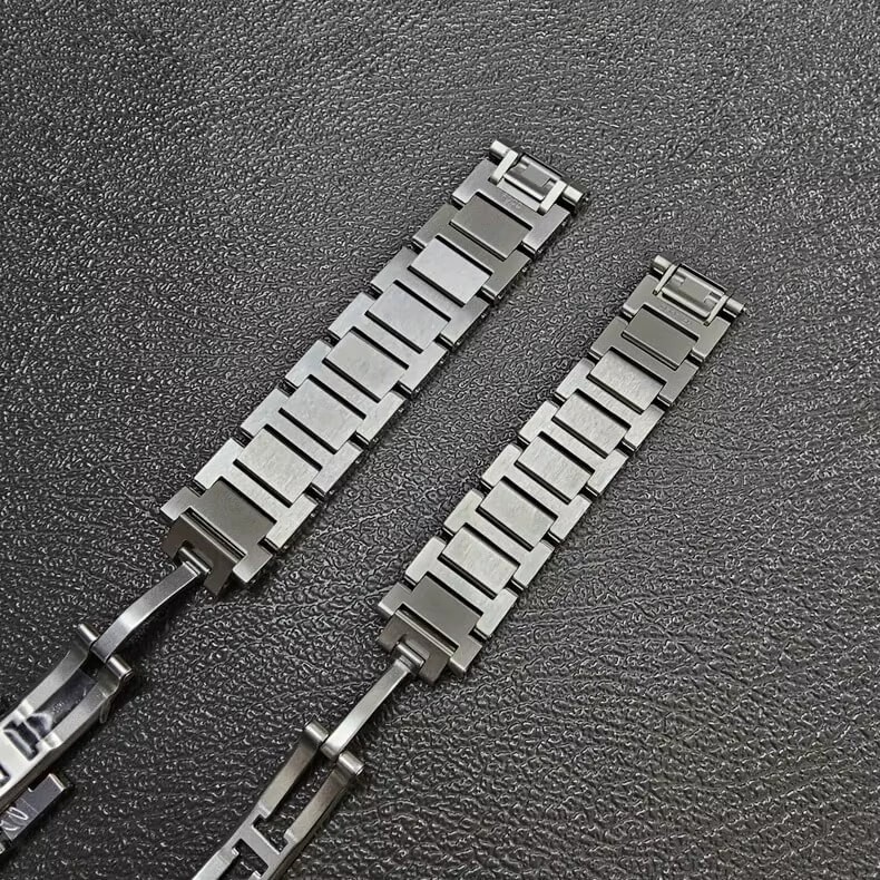 16mm 19mm Steel Strap Watch Bracelet For Cartier Tank Must Series Easy Change