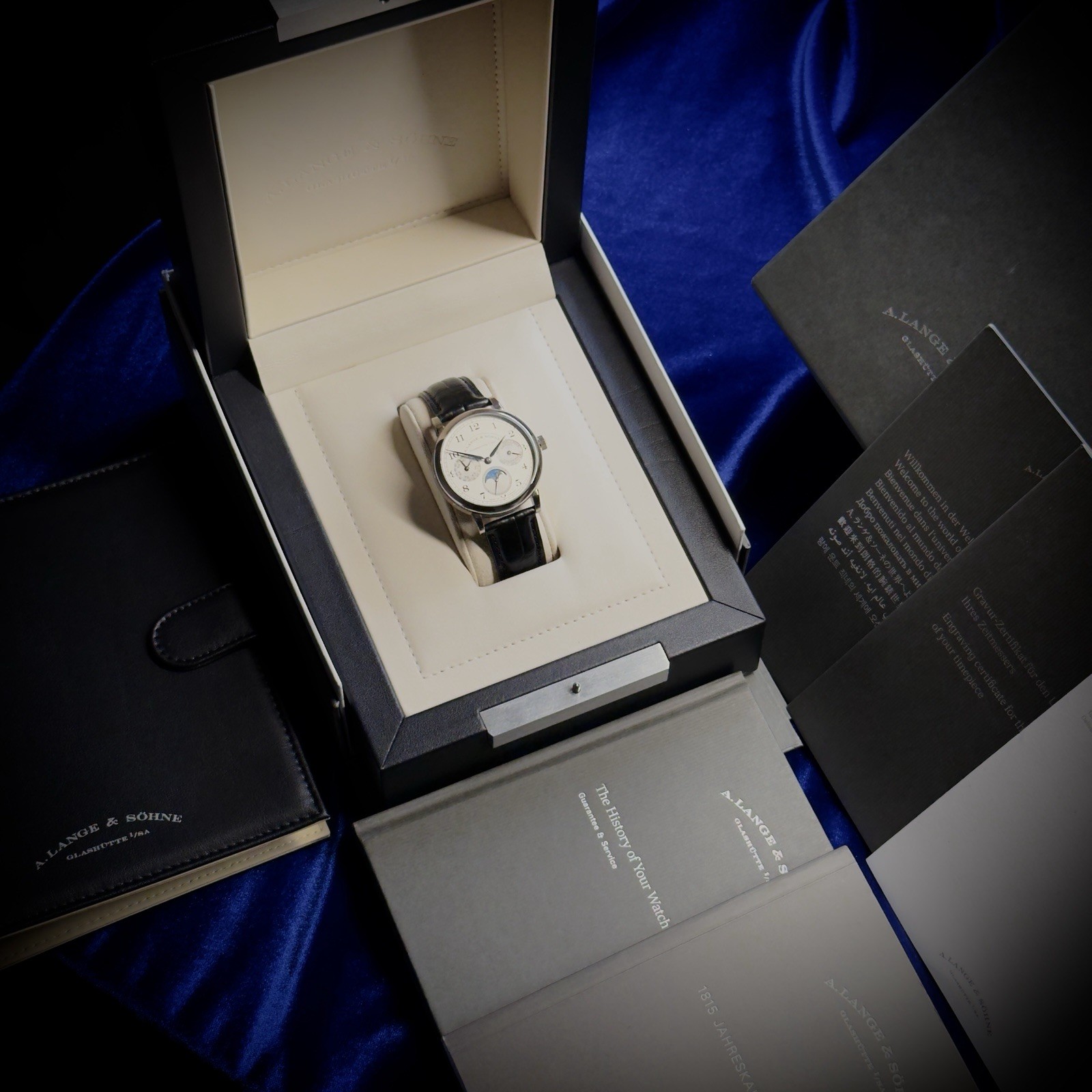 A. Lange & Sohne 1815 Annual Calendar 238.026 White Gold 40mm Box & Papers 2022
