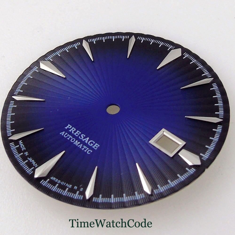 35mm Watch Dial Face Accessories Fit for NH35 NH36 NH38 Movement Date Window