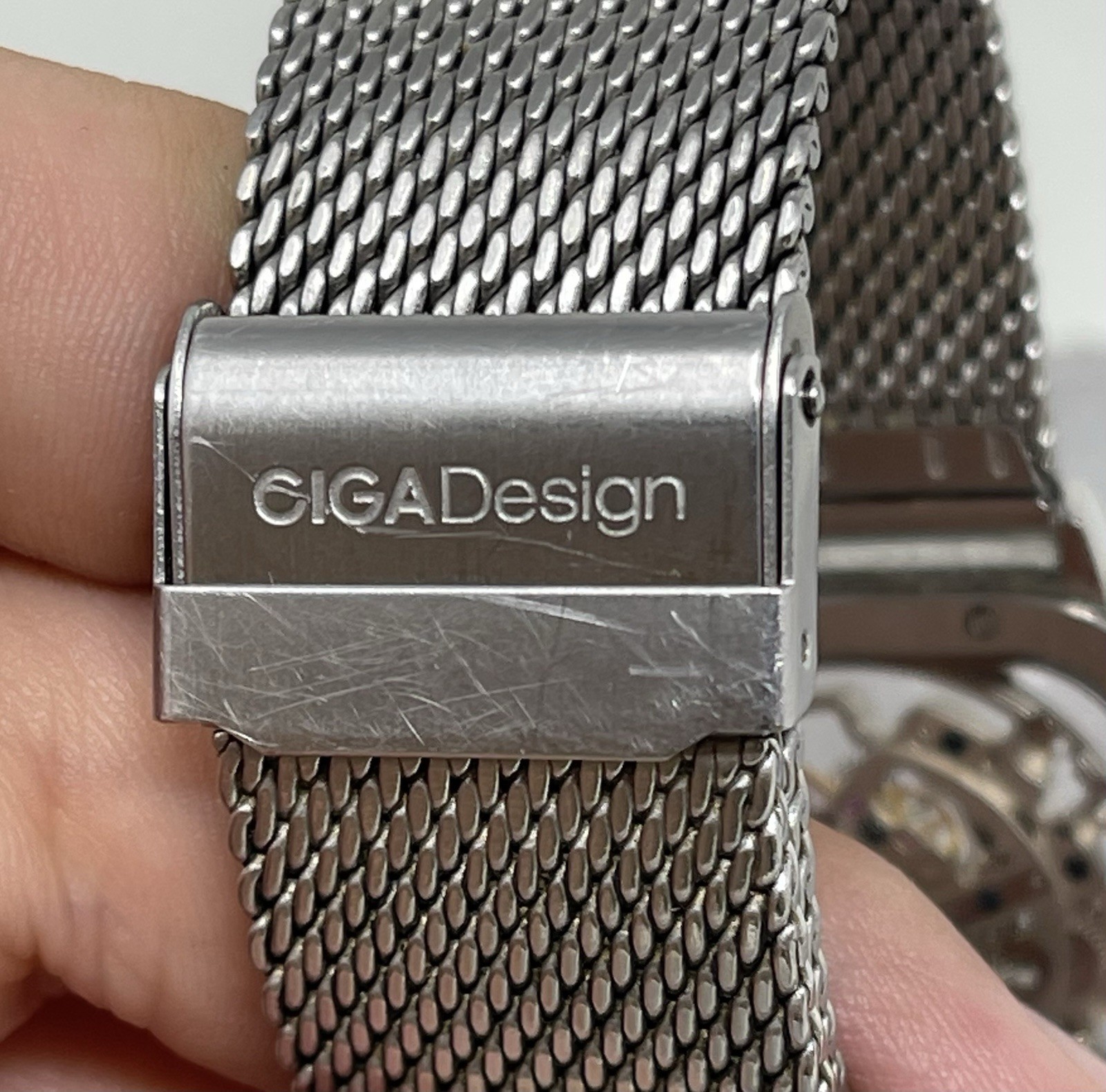 CIGA DESIGN MEN’S AUTOMATIC STAINLESS STEEL SKELETON WATCH