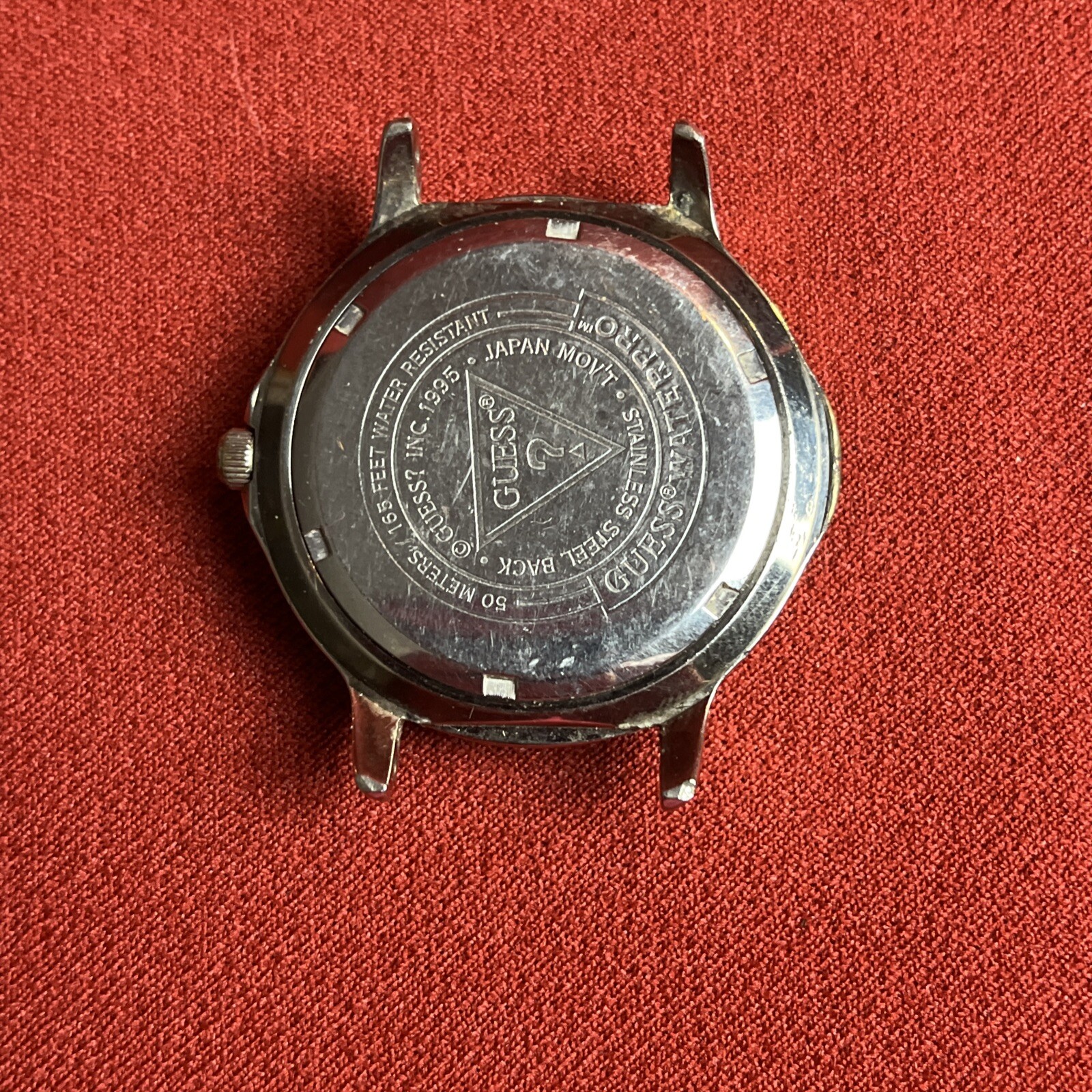 Vintage 1995 Guess Waterpro Men’s Watch 50 Meters New Battery Working