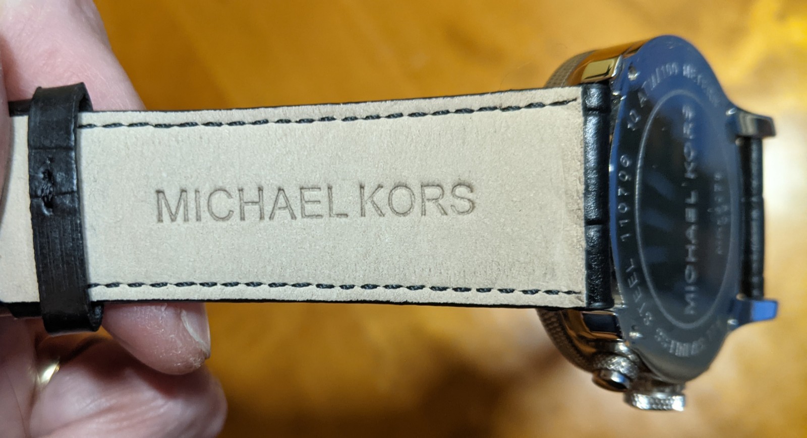 Michael Kors Watch Chronograph Men Stainless Steel MK-8073 10ATM/100Meters