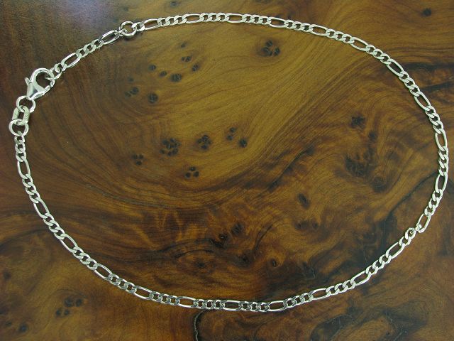 925 Sterling Silver Bracelet / Real Silver / 2.3g / 25.5 cm