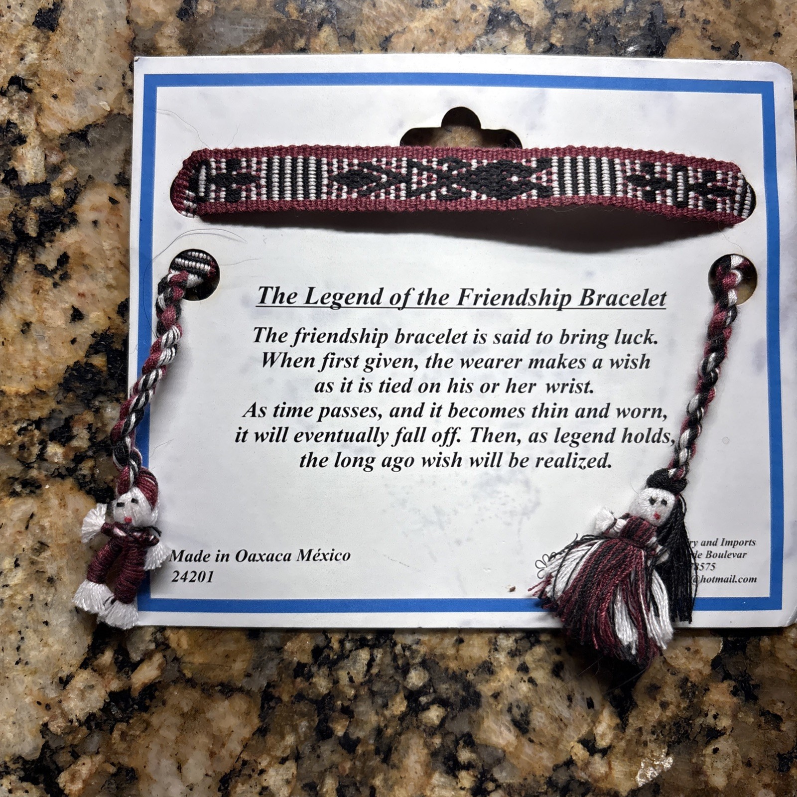 Handmade Unisex Wide Woven Friendship Bracelets Oaxaca Mexico Lot Of 2