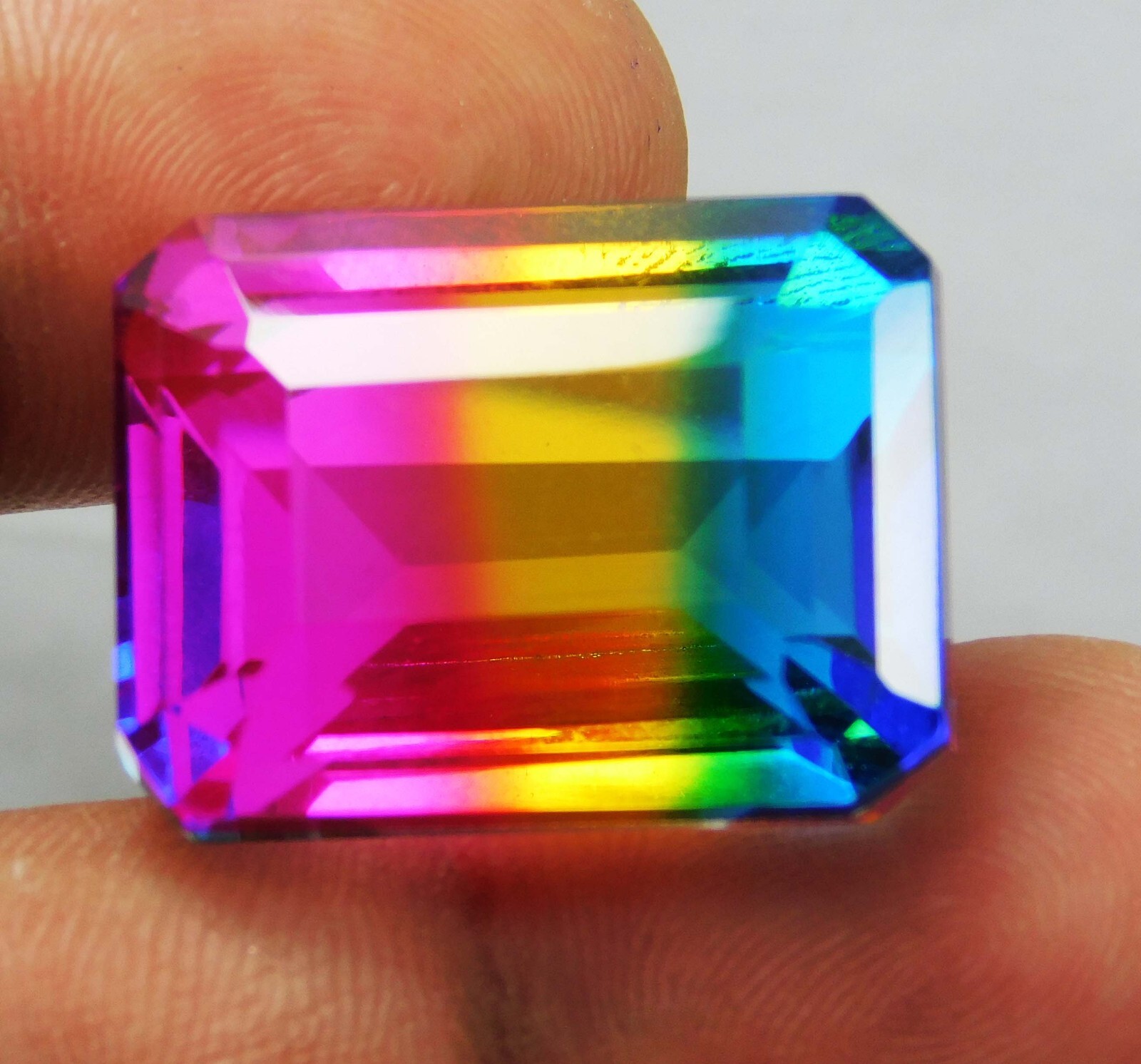 Stunning 64.25 Ct Natural Bi-Color Tourmaline – Top Quality | Afghanistan Origin