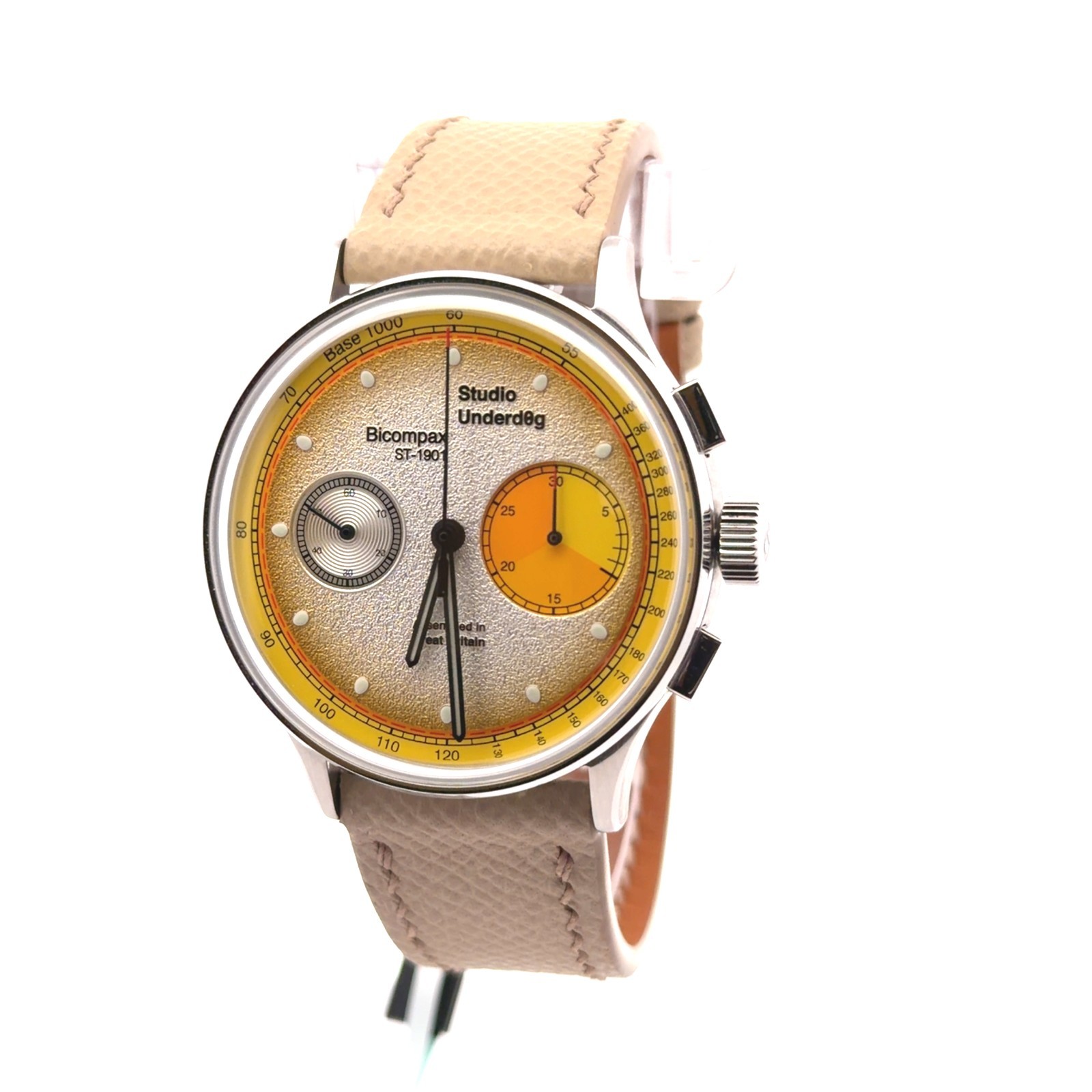 Studio Underd0g ST-1901B Yellow Dial Unisex Watch