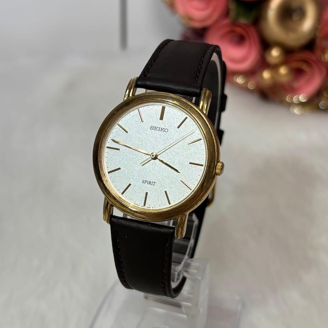 【From Japan】Seiko SEIKO SPIRIT Men’s Watch 7N01-7080 Gold