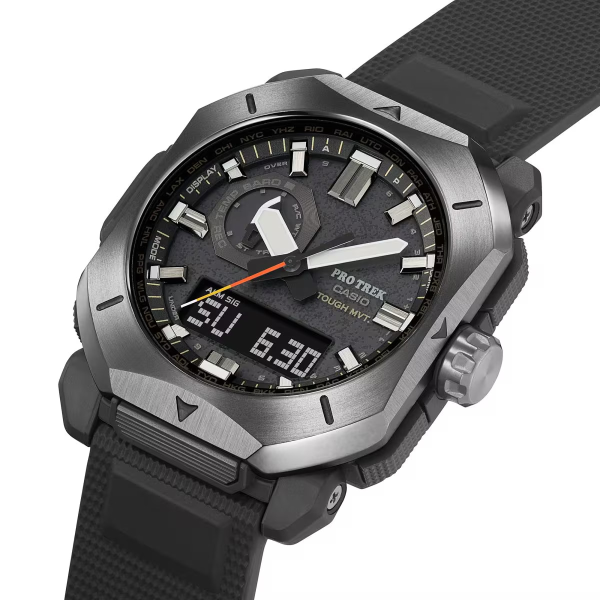 Casio Pro Trek PRW-6900Y-1DR Tough Solar Triple Sensor Men’s Watch New