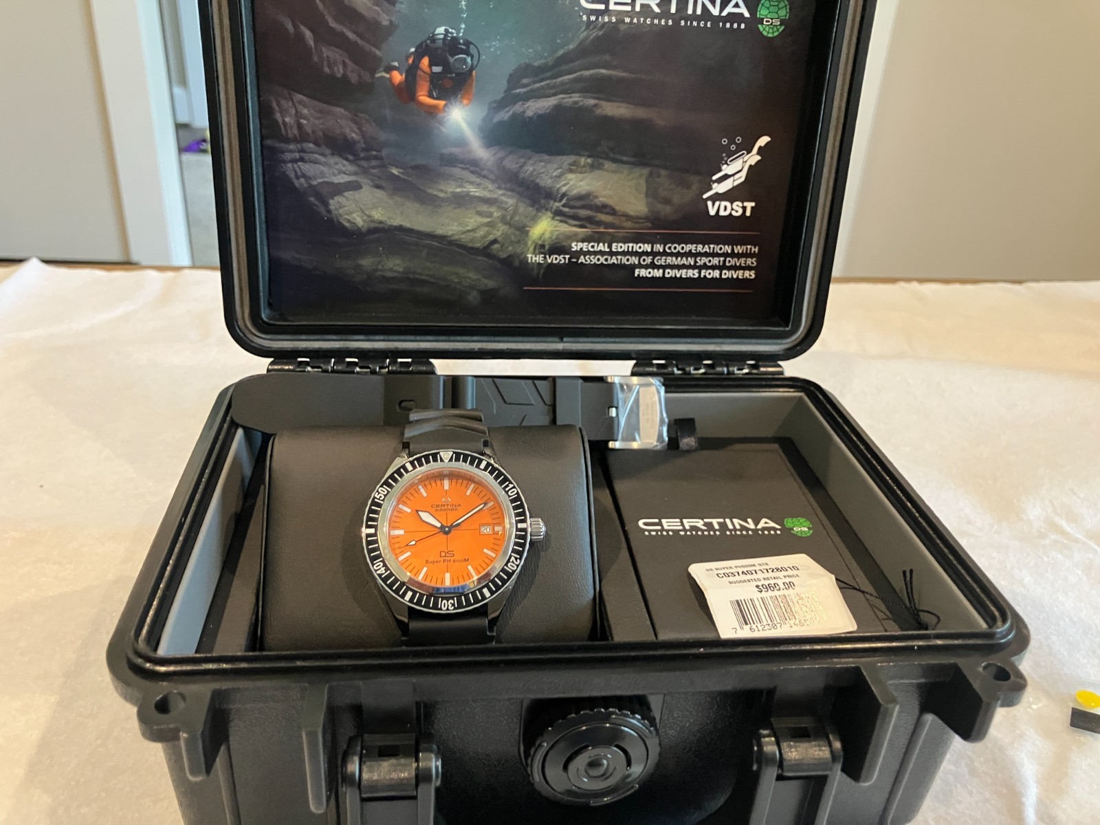 Certina DS Super PH500M Watch. C037.407.17.280.10