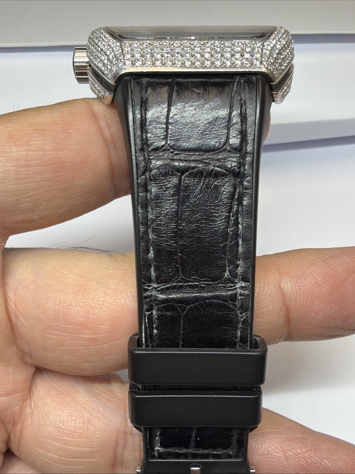 Franck Muller Vanguard Custom Diamond Steel 45mm Auto Men’s Watch V45 SC DT