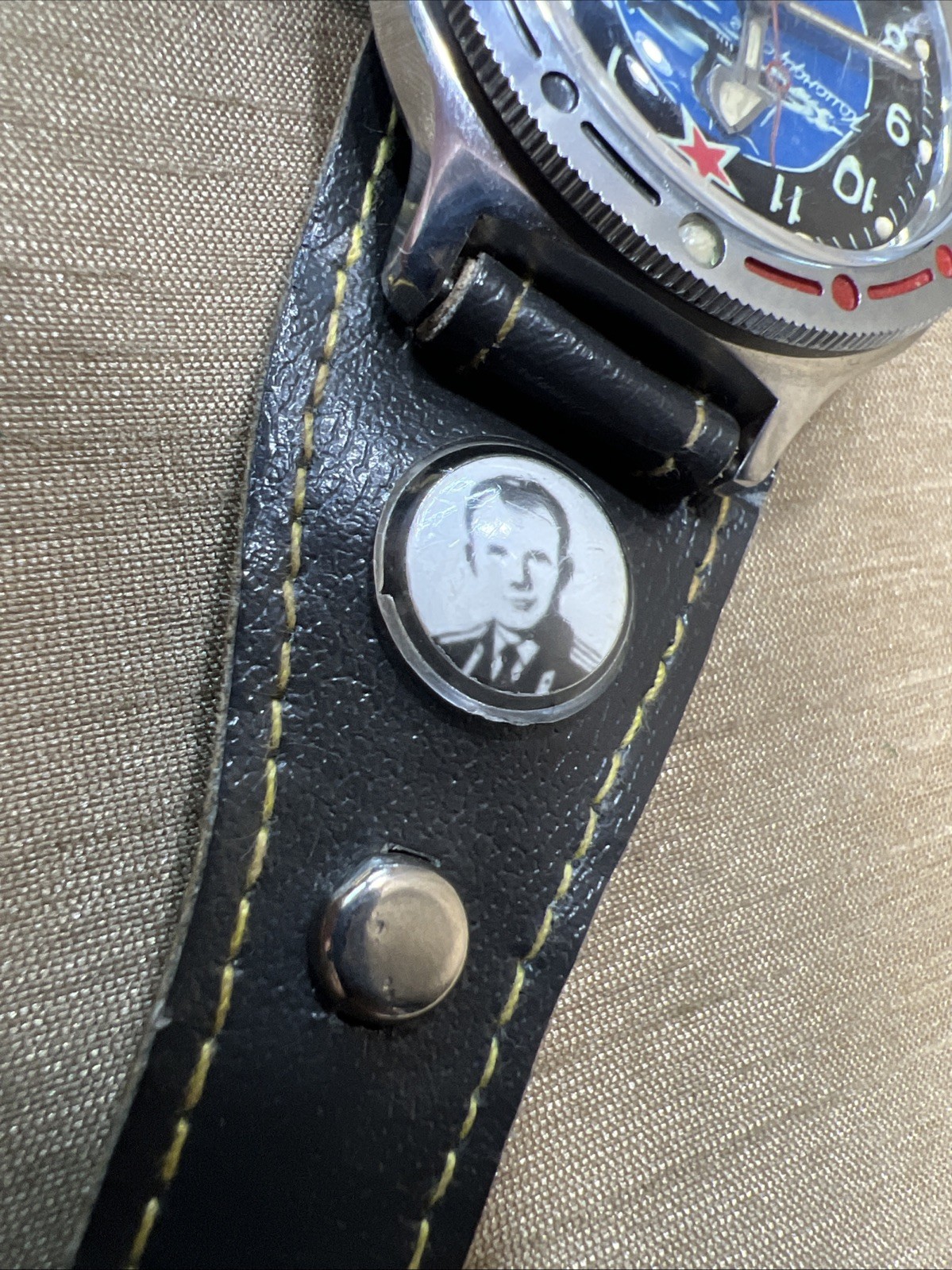 Vintage Watch Vostok Wostok Amphibia Komandirskie Submarine USSR Original Strap