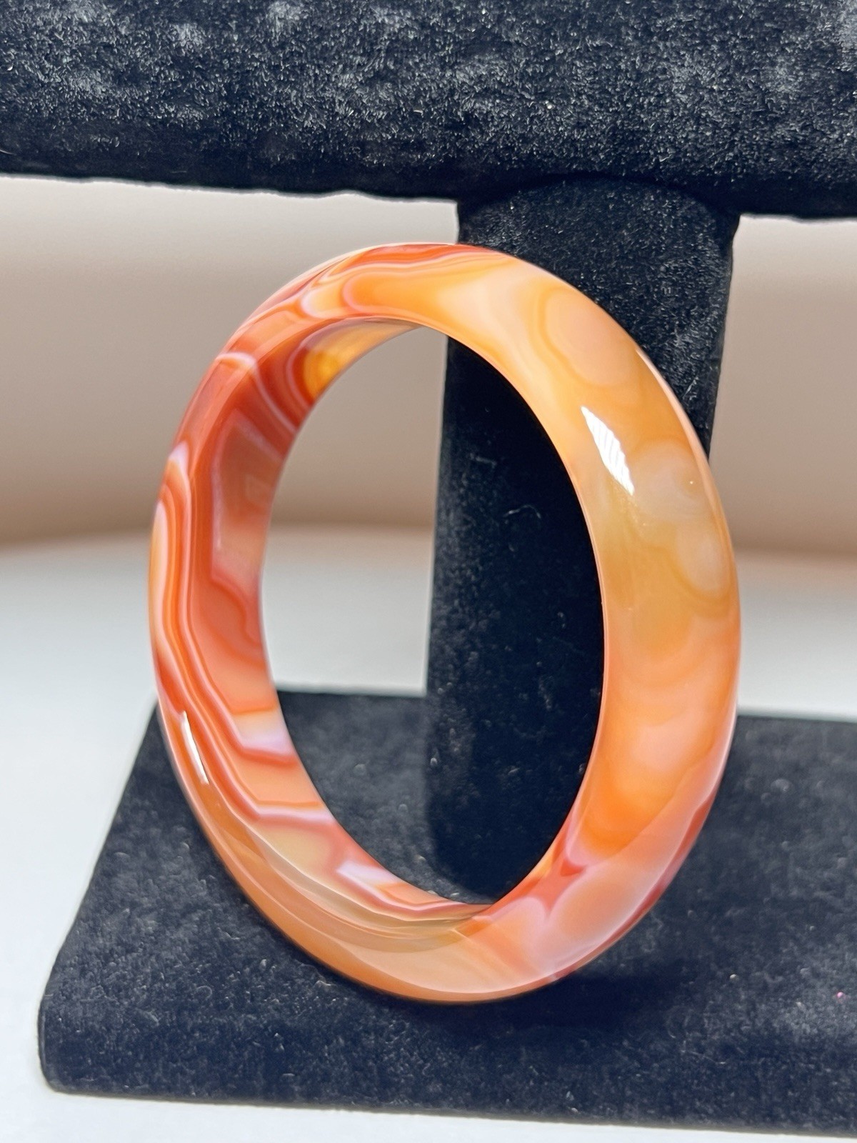 Carnelian Bangle – Inner Diameter 56mm – See pics for more details