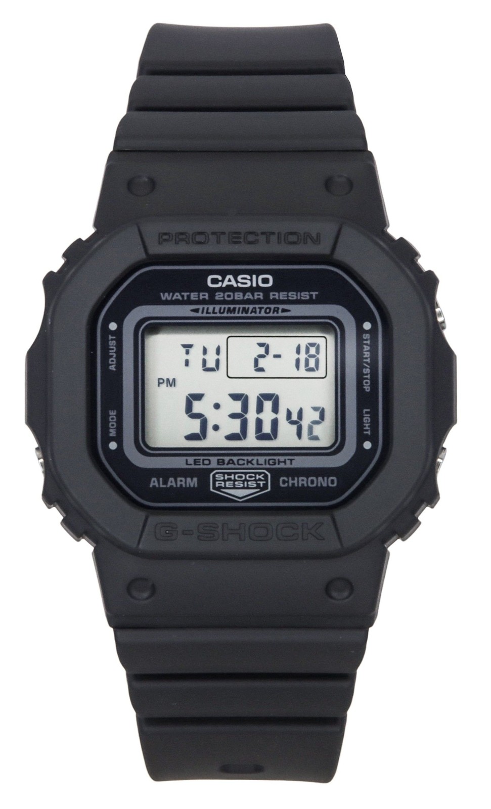 Casio G-SHOCK Digital Black Dial Quartz 200M GMD-S5600BA-1 Women’s Ladies Watch