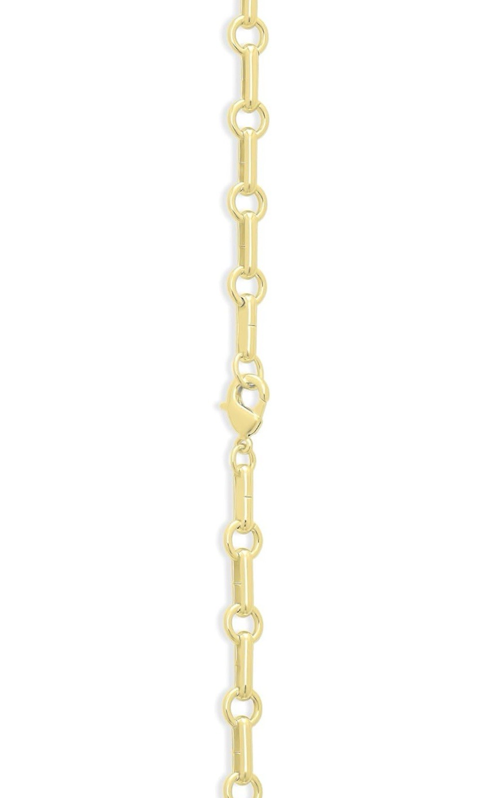 Essentials Plated Elongated Loop Chain 18in Modern Quality Layers