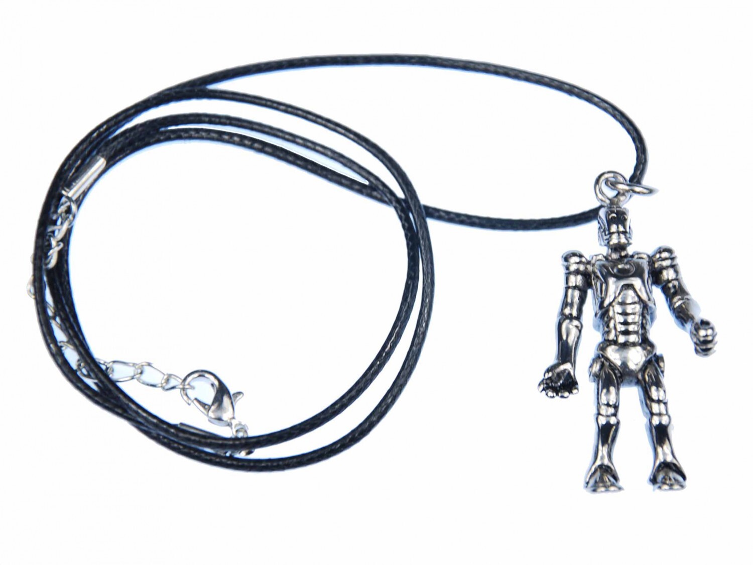 Exoskeleton Robot Miniblings Necklace Machine Textile Band Cyber Android