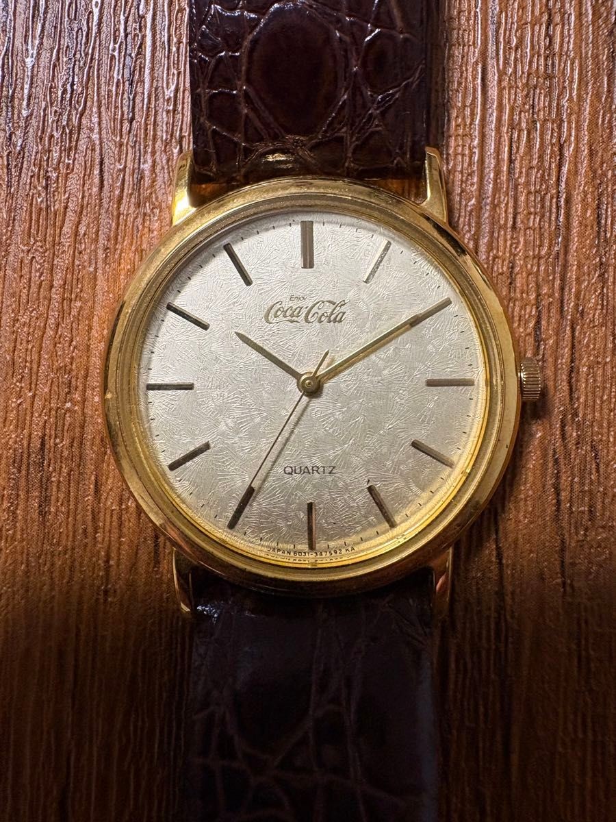 CITIZEN Coca Cola Wristwatch Quartz with Box