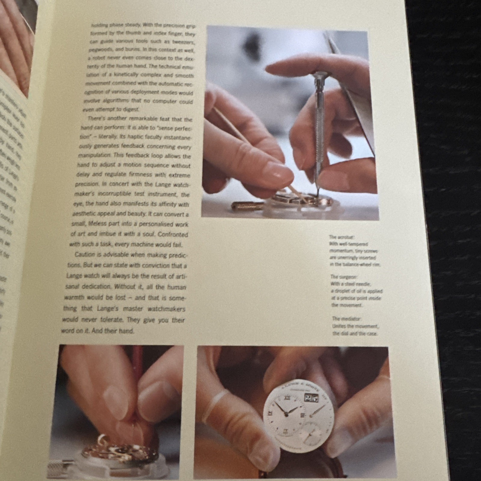 A. Lange & Sohne 2008 Watch Manufacturer Catalog Book