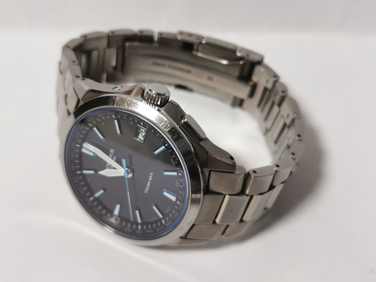 Casio Oceanus OCW-S100 Radio Solar Date Vintage Watch JDM