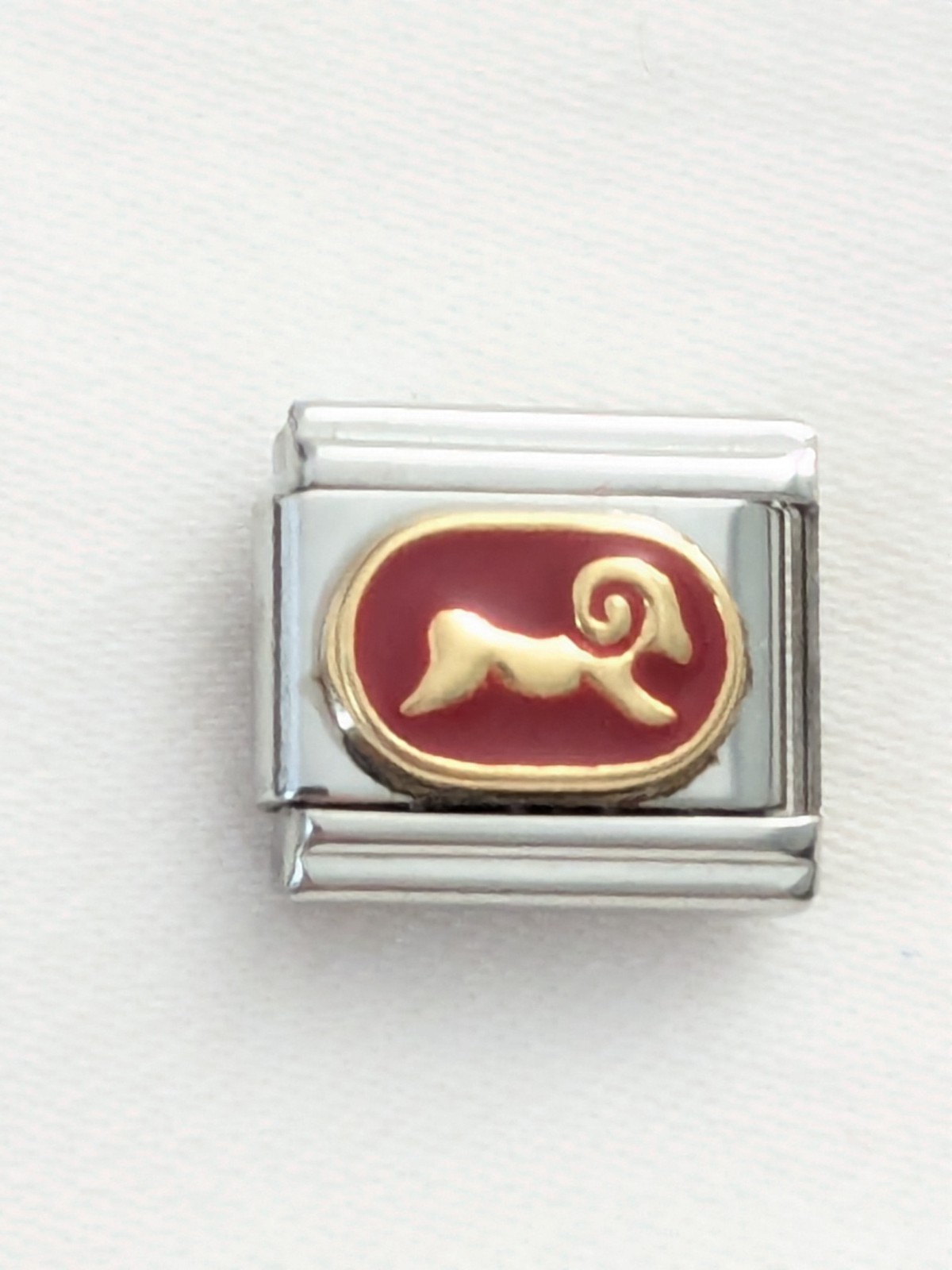 Authentic Zoppini Italian Charm Zodiac Aries Free Ship Z18