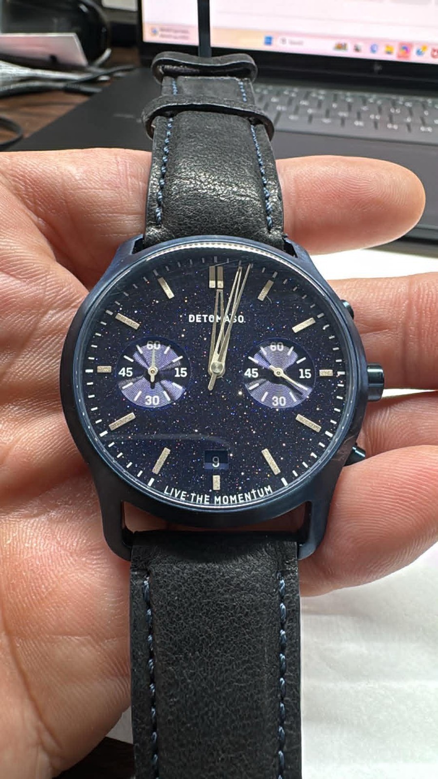 NEW Mens 42MM STONE EDITION Detomaso Sorpasso D13-03 A2207