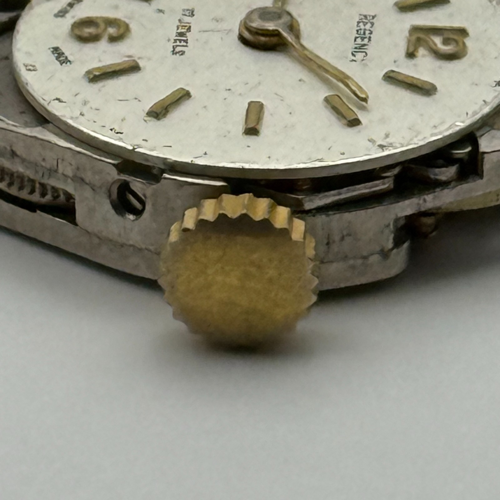 FHF 69-21 Watch Movement Regency Swiss 17 Jewels Manual Wind Parts Repair 15.3mm